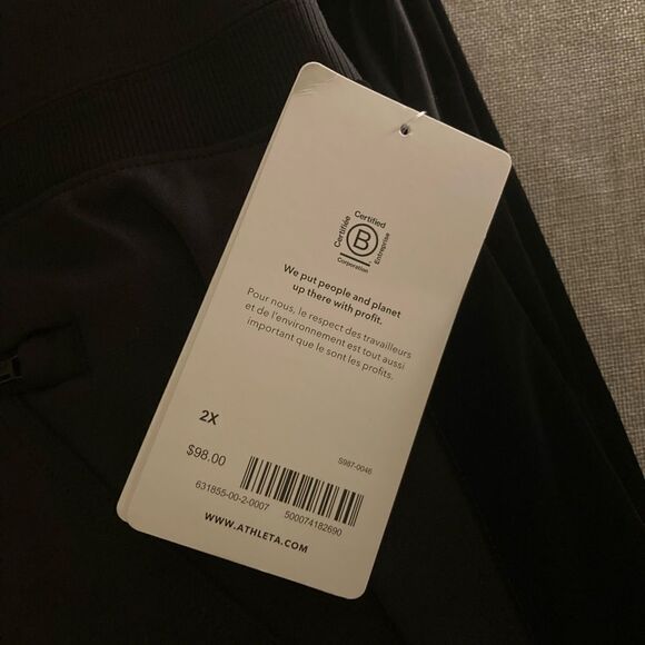 Athleta Venice Velvet Stripe Jogger NWT - Picture 16 of 16